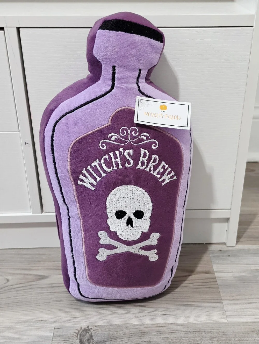 Target Bullseye Playground Halloween 2026 Witch's Brew Potion Bottle Pillow